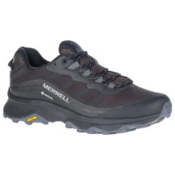 Chaussures De Fast Hiking Merrell Moab Speed Gtx Black Asphalt