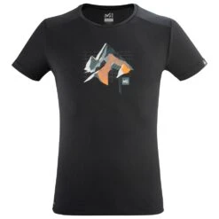 Tee-shirt De Rando Millet Summit Board S/S Black