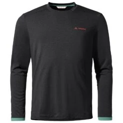 Tee-shirt De Rando Vaude Men's Sveit L/S T-Shirt II Black Black