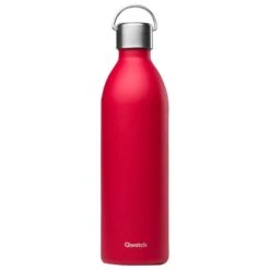 Gourde Qwetch Bouteille Isotherme Active 1L Matt Grenat
