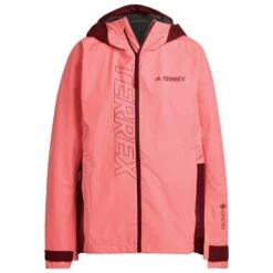 Veste De Rando Adidas W Gore-Tex Paclite Acid Red