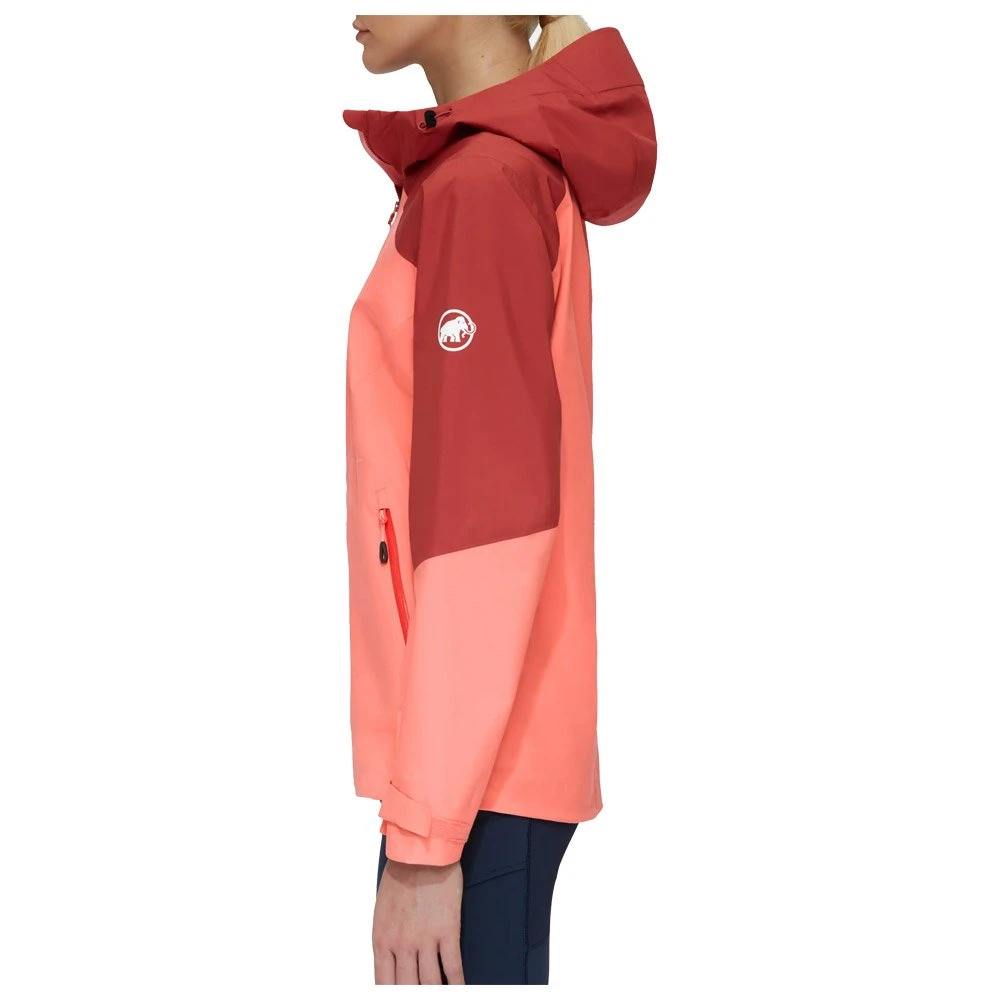 Veste De Rando Mammut Convey Tour HS Hooded Jkt W Salmon Terracotta – Image 3