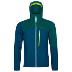 Veste De Rando Ortovox 2.5L Civetta Jacket M Petrol Blue