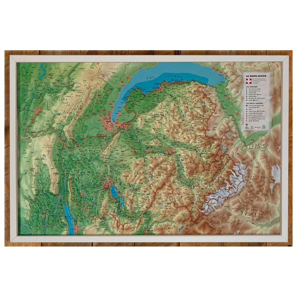 Carte 3D 3DMAP La Haute-Savoie – Image 2