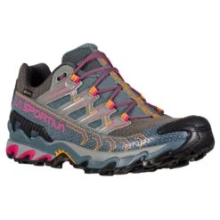 Chaussures De Fast Hiking La Sportiva Ultra Raptor II Woman Gtx Slate Sorbet