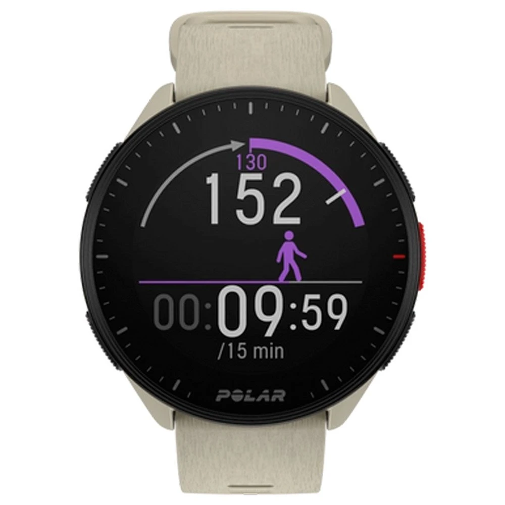 Montres GPS Polar Pacer Cloud White