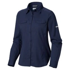 Chemise De Rando Columbia W's Silver Ridge Lite LS Shirt Nocturnal