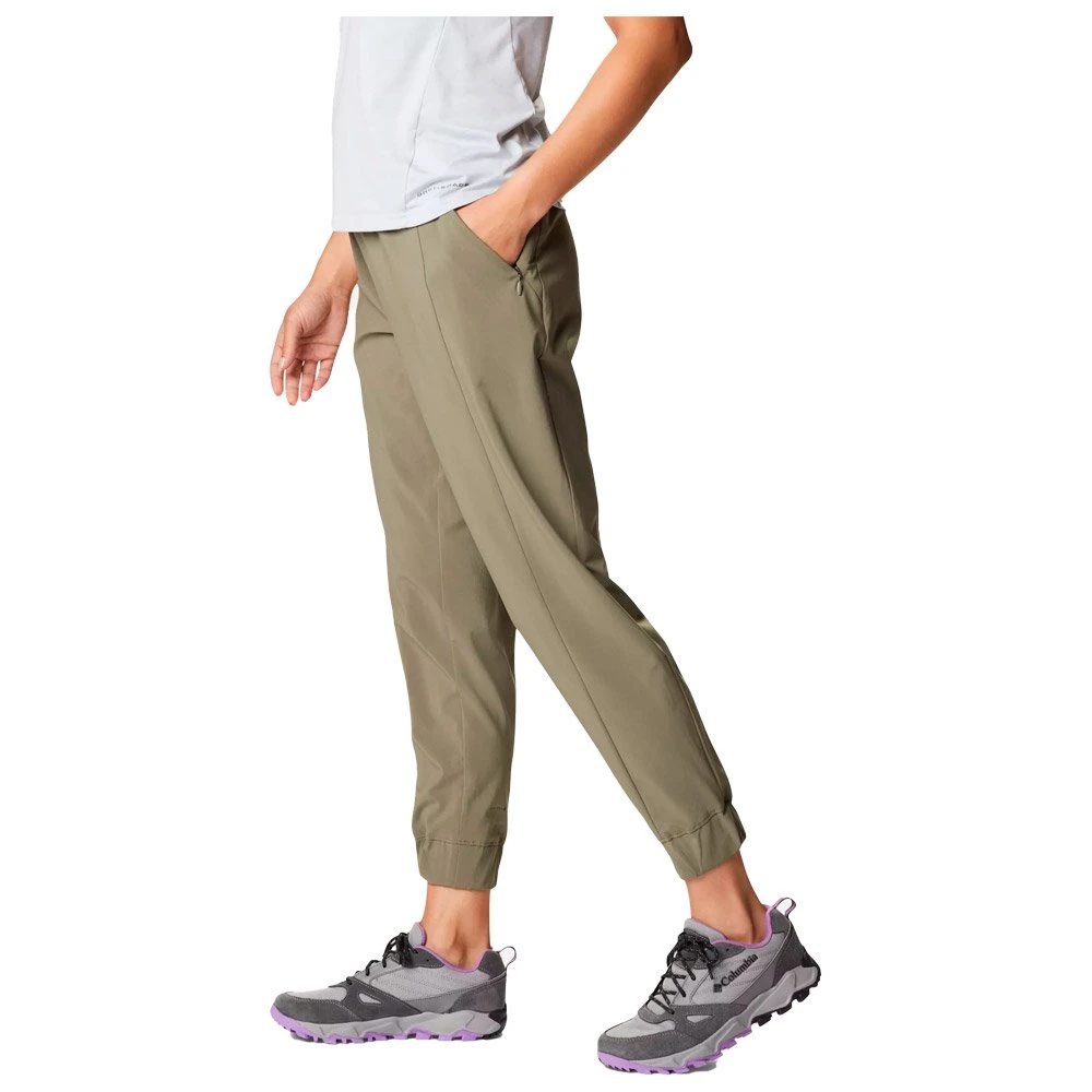 Pantalon De Rando Columbia W's Pleasant Creek Eu Jogger Stone Green â Image 5