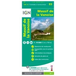 Carte IGN Massif De La Vanoise