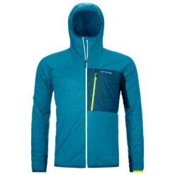 Veste De Rando Ortovox Swisswool Piz Duan Jacket M Mountain Blue