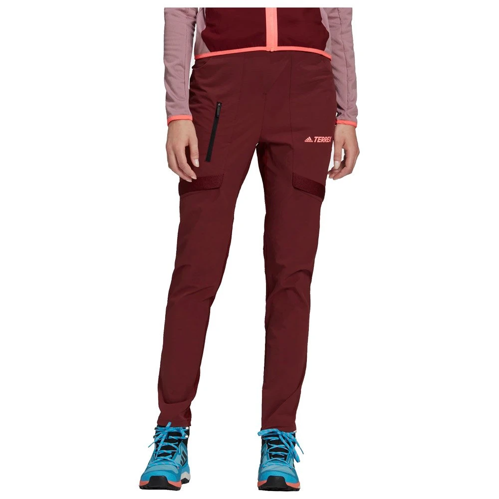 Pantalon De Rando Adidas W Zupahike Pants Shadow Red – Image 4
