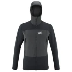 Veste De Rando Millet Fusion XCS Hoodie Black/Dark Grey