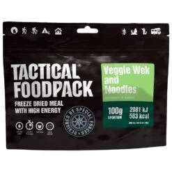 Repas Lyophilisé Tactical Foodpack Wok De Légumes Et Nouilles 100g