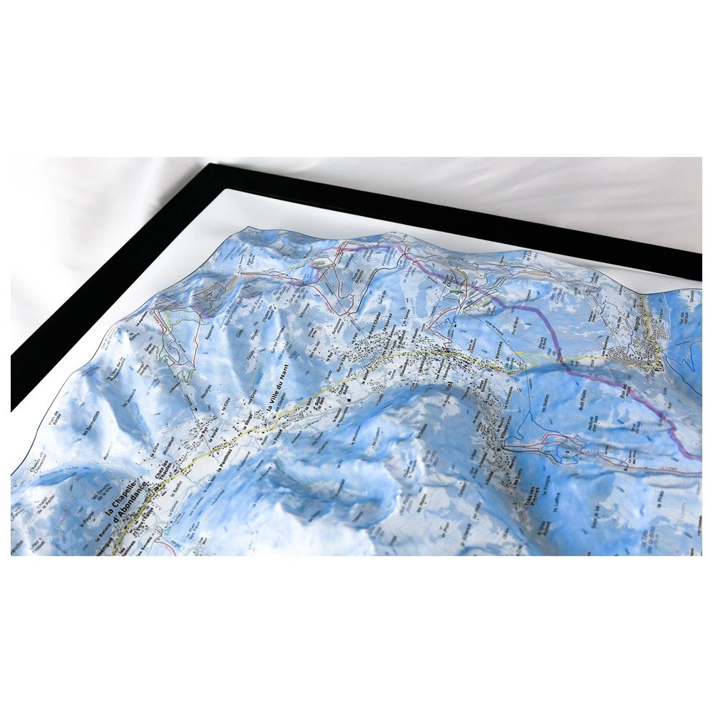 Carte 3D Deniveles Carte Des Pistes Portes Du Soleil Avoriaz Châtel Chapelle D’Abondance – Image 3