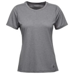 Tee-shirt De Rando Black Diamond W Lightwire Tech Tee Steel Grey