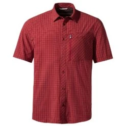 Chemise De Rando Vaude Men's Seiland Shirt III Carmine