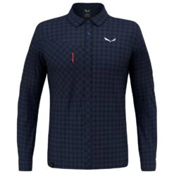 Chemise De Rando Salewa Puez Dry M L/S Shirt Navy Blazer