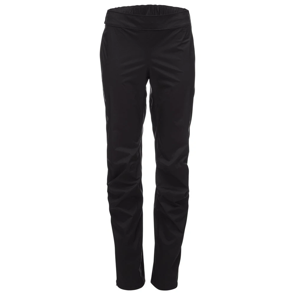 Surpantalon Black Diamond W Stormline Stretch Full Zip Rain Pants Black