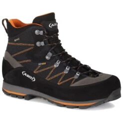 Chaussures De Trek Et Montagne Aku Trekker Lite III Wide GTX Black Orange