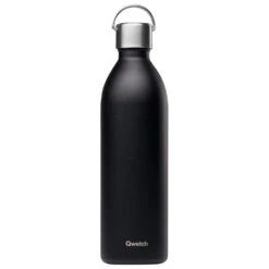 Gourde Qwetch Bouteille Isotherme Active 1L Matt Noir