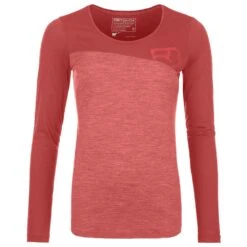 Tee-shirt De Rando Ortovox 150 Cool Logo Ls W Blush