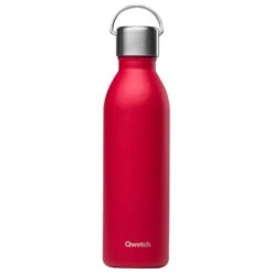 Gourde Qwetch Bouteille Isotherme Active 600ml Matt Grenat