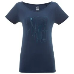 Tee-shirt De Rando Millet Crystal S/S W Saphir