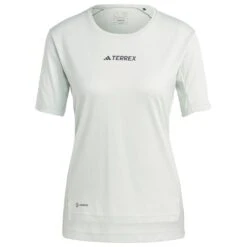 Tee-shirt De Rando Adidas W Mt Tee Linen Green