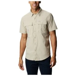Chemise De Rando Columbia M's Newton Ridge SS Ancient Fossil
