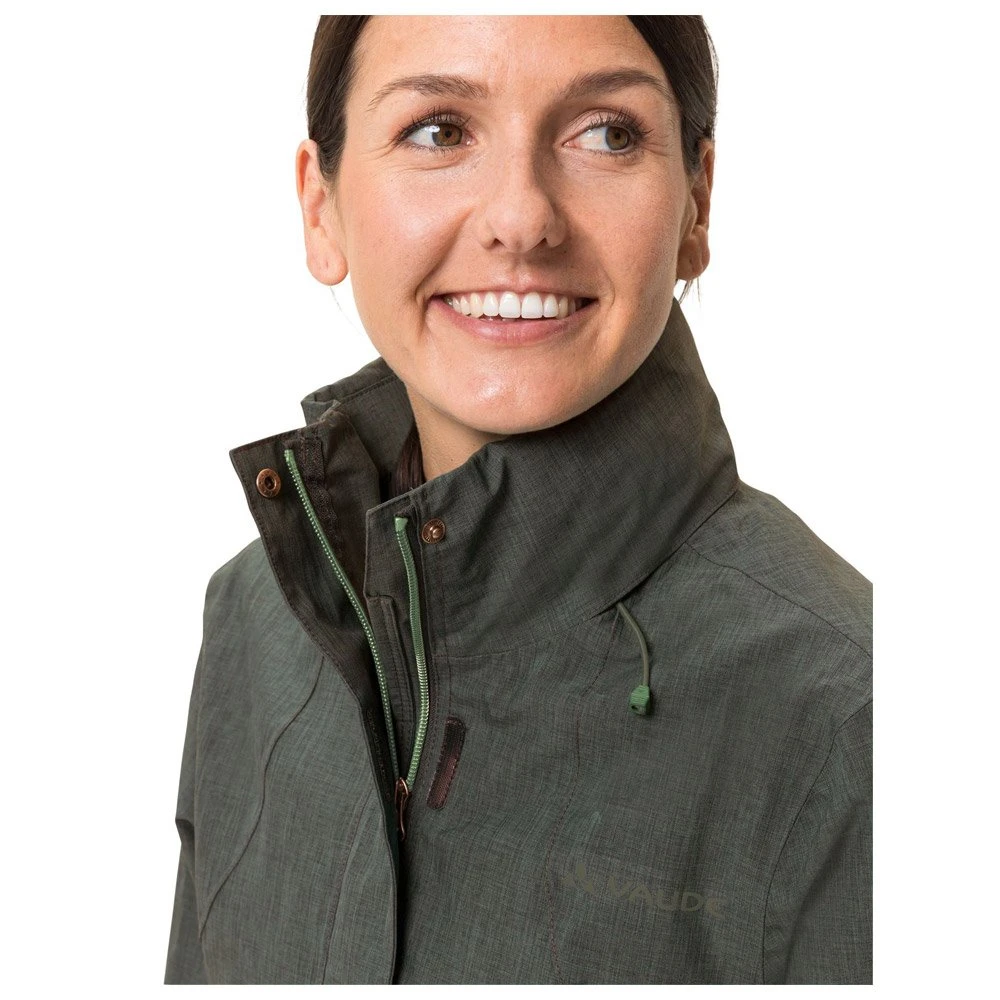Veste De Rando Vaude Women's Rosemoor Jacket II Khaki – Image 7