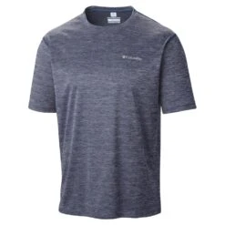 Tee-shirt De Rando Columbia M's Zero Rules SS Shirt Carbon Heather