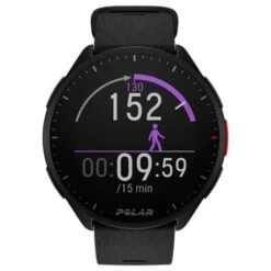 Montres GPS Polar Pacer Hook And Loop Black